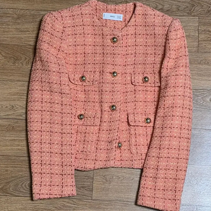 [BUNJANG] Mango Tweed Crop Jacket (S) / 망고 트위드 크롭 자켓 S사이즈