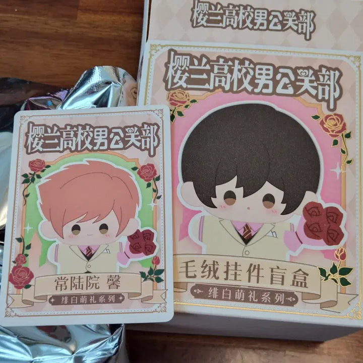 [SOLD OUT] 오란고교 호스트부 아크릴 코스터 히카루 카오루 인형 누이