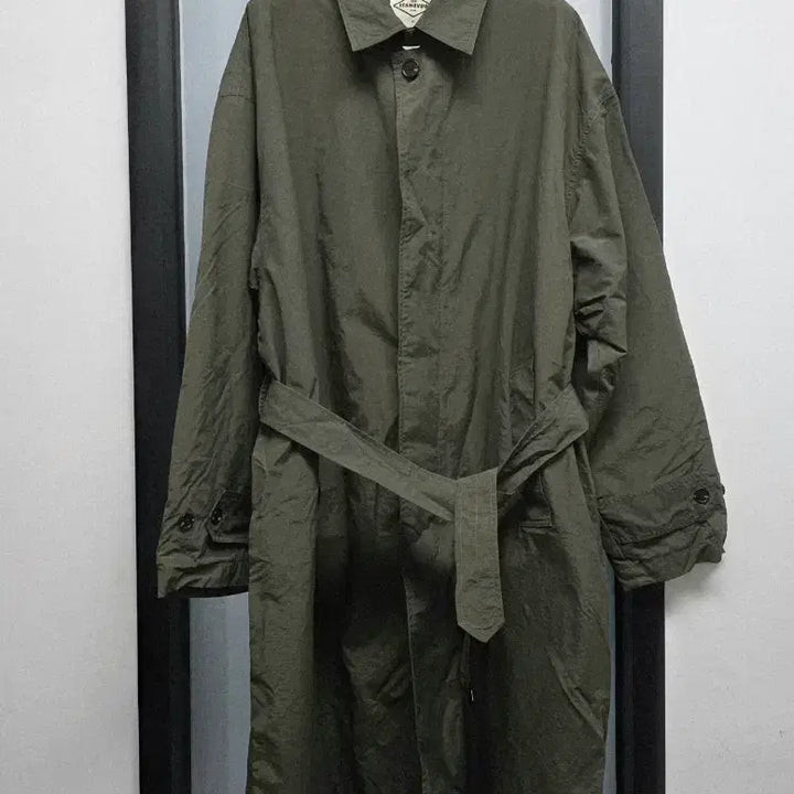 [BUNJANG] General Idea Loose Fit Long Trench Coat / 제네럴아이디어 우븐 루즈핏 롱트렌치코트