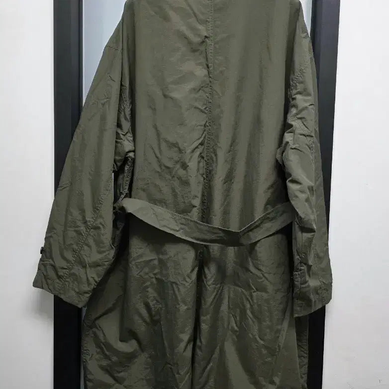 [BUNJANG] General Idea Loose Fit Long Trench Coat / 제네럴아이디어 우븐 루즈핏 롱트렌치코트