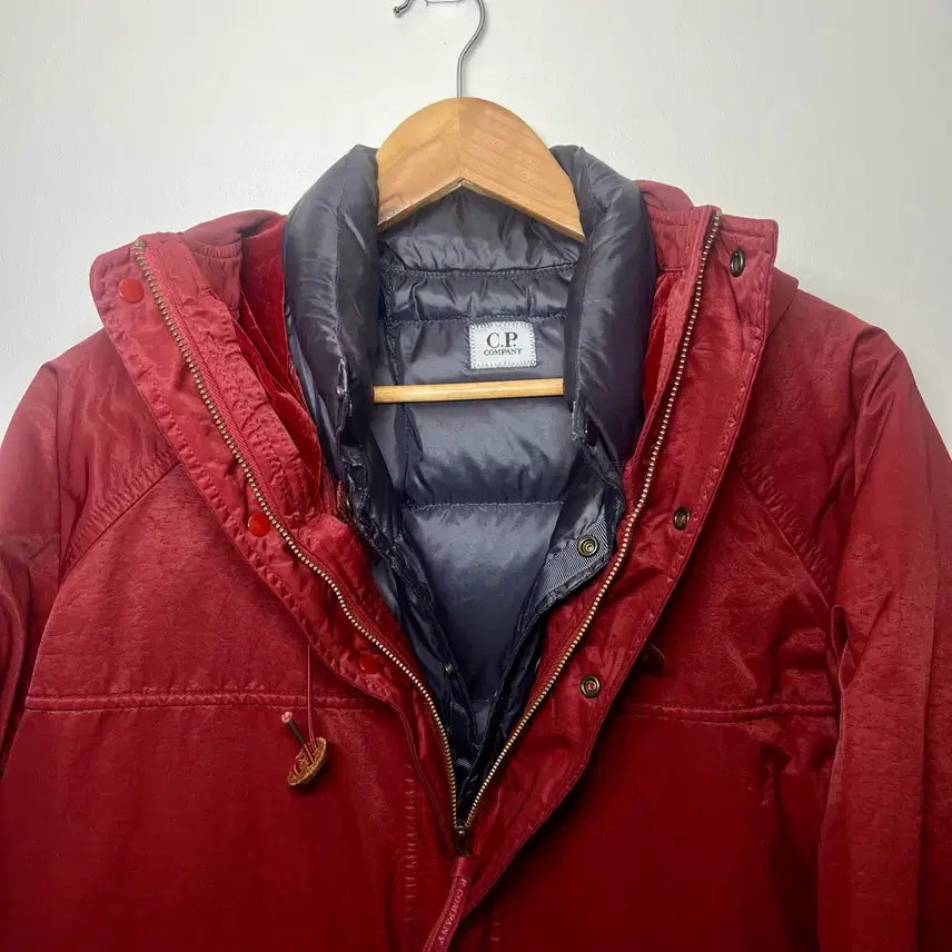 [BUNJANG] CP Company Garment Dyed Mountain Parka Windbreaker with Inner Padding / CP 컴퍼니 가먼트다잉 이너패딩 마운틴파카 바람막이