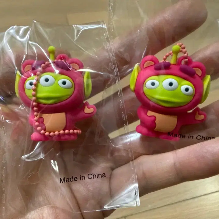 [BUNJANG] Clio Alien Lotso Bear Figure Keyring / 클리오 알린 피규어 키링 랏소베어