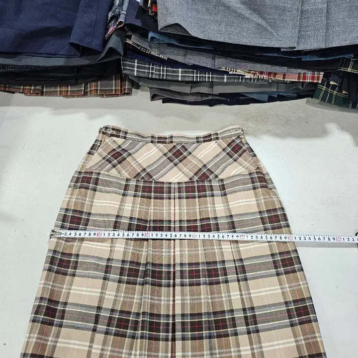 [BUNJANG] Used School Uniform Skirt Size 74 / 중고 교복치마 사이즈 74