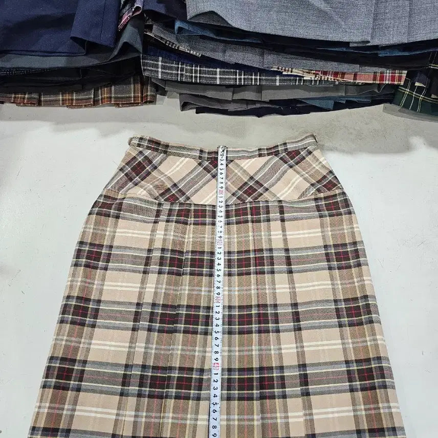 [BUNJANG] Used School Uniform Skirt Size 74 / 중고 교복치마 사이즈 74