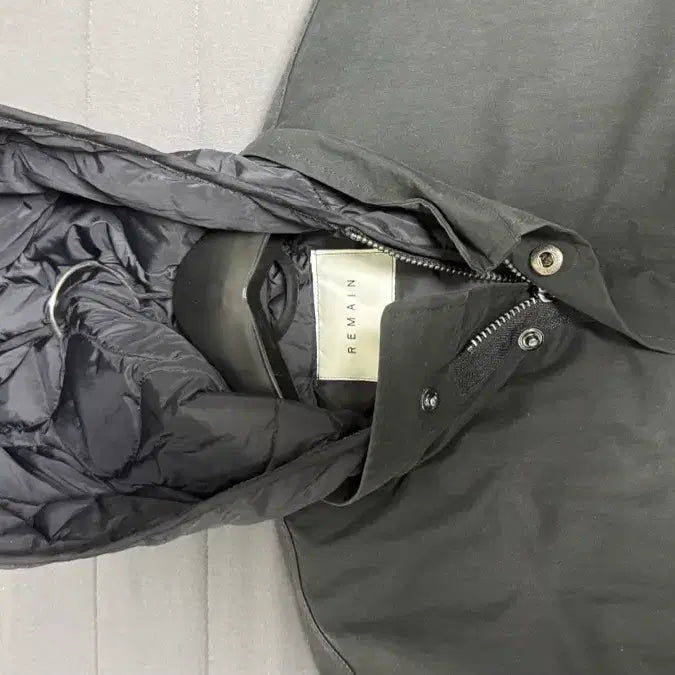 [BUNJANG] REMAIN Black Parka Padding / REMAIN 블랙 개파카 패딩 판매합니다.