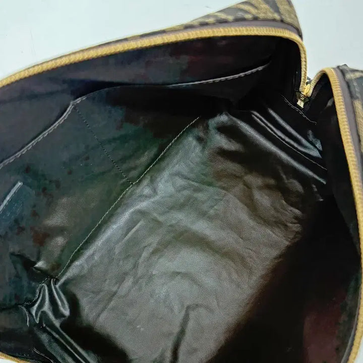 [BUNJANG] Fendi Cosmetic Pouch Medium Brown / [미듐] 펜디 8N0171 FF 코스메틱 파우치 DU0OX1WF