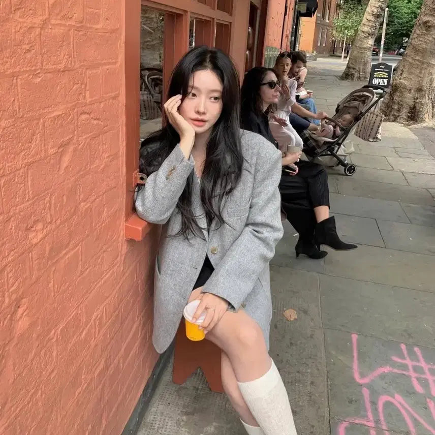 [BUNJANG] Leeds Diana Wool Jacket (Size S) / Leeds 리즈 다이애나 울 100 자켓 S사이즈 (오늘까지 가격)