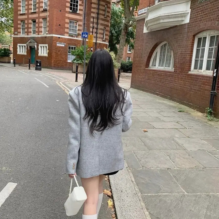 [BUNJANG] Leeds Diana Wool Jacket (Size S) / Leeds 리즈 다이애나 울 100 자켓 S사이즈 (오늘까지 가격)