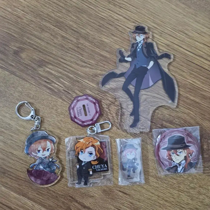 [BUNJANG] Bungou Stray Dogs Nakahara Chuuya Acrylic Bundle Set / 나카하라 츄야 아크릴 일괄