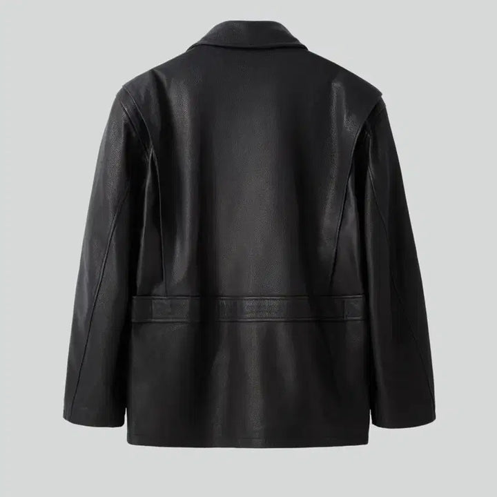 [BUNJANG] RECTO Vintage Leather Chore Jacket / [L] 렉토 빈티지 레더 초어 가죽 자켓