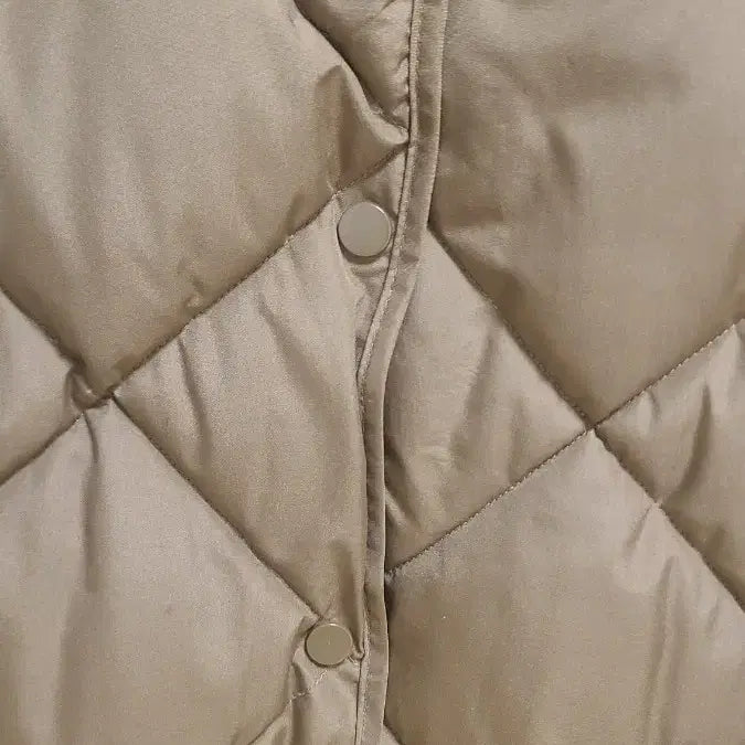 [BUNJANG] Brown Quilted Jacket / 브라운 다이아 퀄팅 자켓
