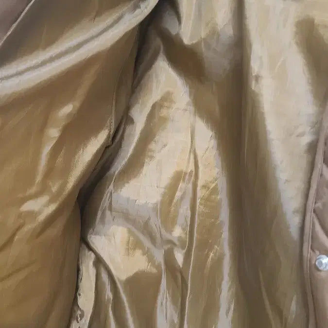 [BUNJANG] Brown Quilted Jacket / 브라운 다이아 퀄팅 자켓