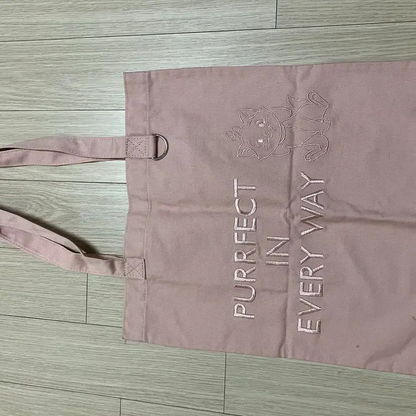 [BUNJANG] Disney Marie Eco Bag - Pink (Japan) / 디즈니 마리 에코백 연핑크 일본구매