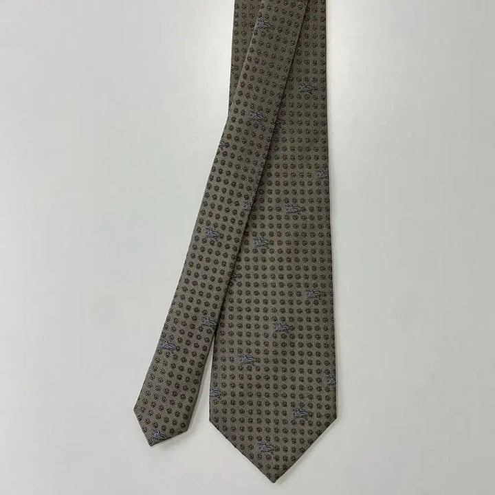 [BUNJANG] Burberry Monogram Silk Necktie / 버버리 (Burberry) 모노그램 정품 명품넥타이 8.2cm