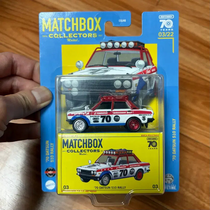 [BUNJANG] Matchbox 70 Datsun 510 Rally Diecast Miniature Car / 매치박스 70 Datsun 510 랠리 미니카 다이캐스트