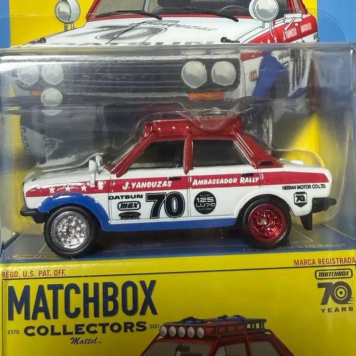 [BUNJANG] Matchbox 70 Datsun 510 Rally Diecast Miniature Car / 매치박스 70 Datsun 510 랠리 미니카 다이캐스트