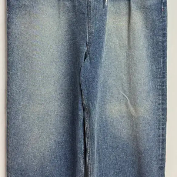 [BUNJANG] As If Cali Wide String Denim Pants / 에즈이프캘리 와이드 스트링 데님 팬츠