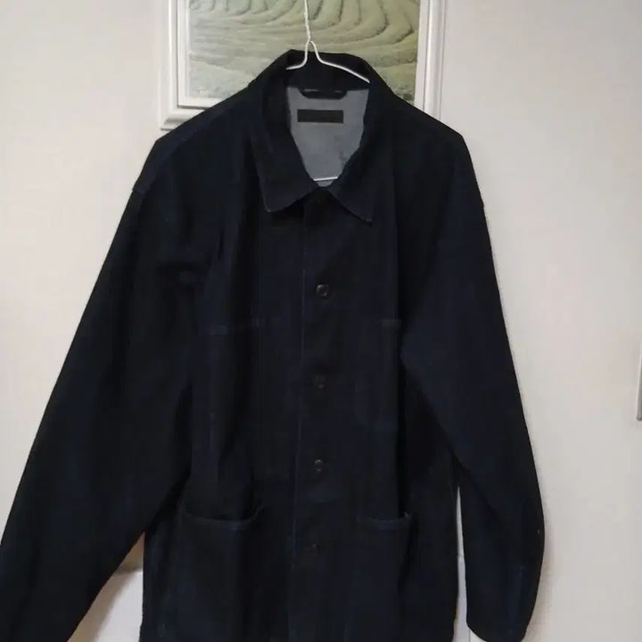 [BUNJANG] Uniqlo Denim Work Jacket Men / 유니클로 진청데님 워크 자켓 남성