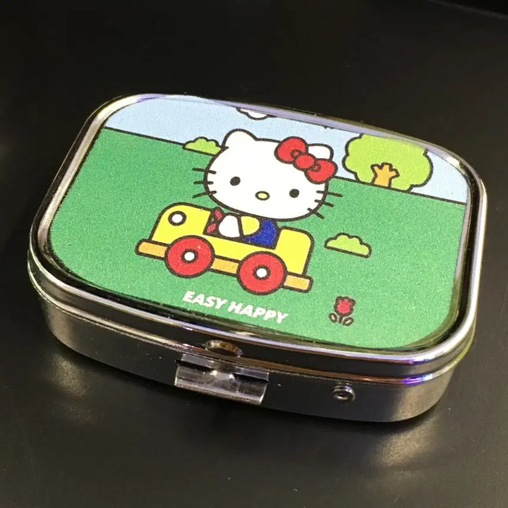 [BUNJANG] Sanrio Hello Kitty Accessory Case / 3종 헬로키티 악세사리함 틴케이스 산리오 약통 보관함 미니 주얼리