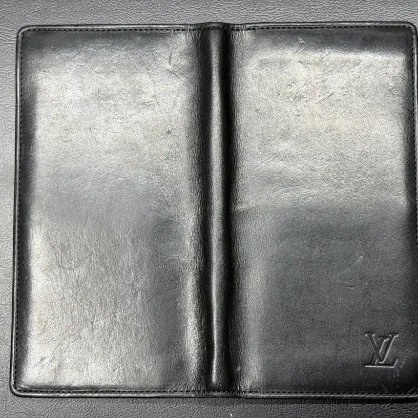 [BUNJANG] Louis Vuitton Leather Men's Long Wallet / 루이비통 통가죽 남성 장지갑