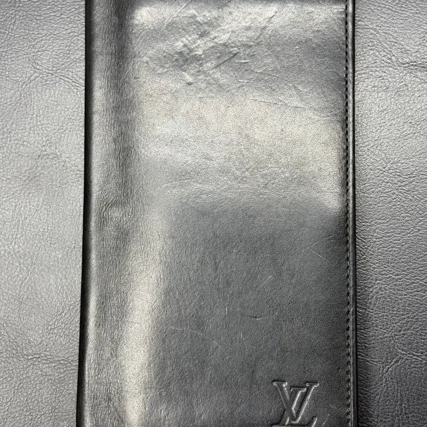 [BUNJANG] Louis Vuitton Leather Men's Long Wallet / 루이비통 통가죽 남성 장지갑
