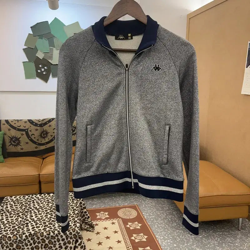 [SOLD OUT] 카파 올드스쿨 Y2K 트윙클 트랙탑 져지 집업 S C09437