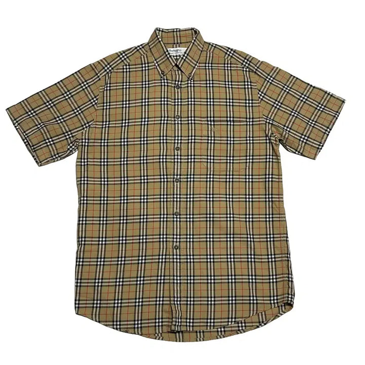 [BUNJANG] Burberry Nova Check Short Sleeve Shirt (Size S) / S 버버리 노바체크 반팔 셔츠