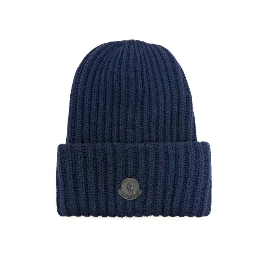 [BUNJANG] Moncler Berretto Beanie Blue / 몽클레어 베레토 비니 블루 G0UXJ4Q0
