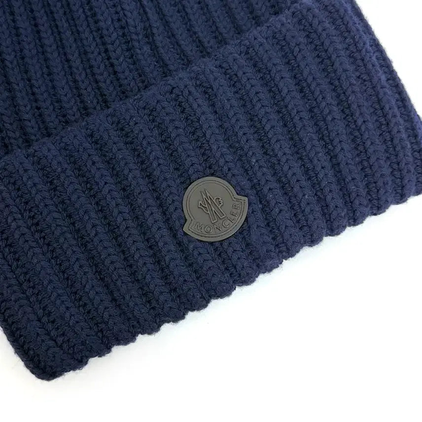 [BUNJANG] Moncler Berretto Beanie Blue / 몽클레어 베레토 비니 블루 G0UXJ4Q0