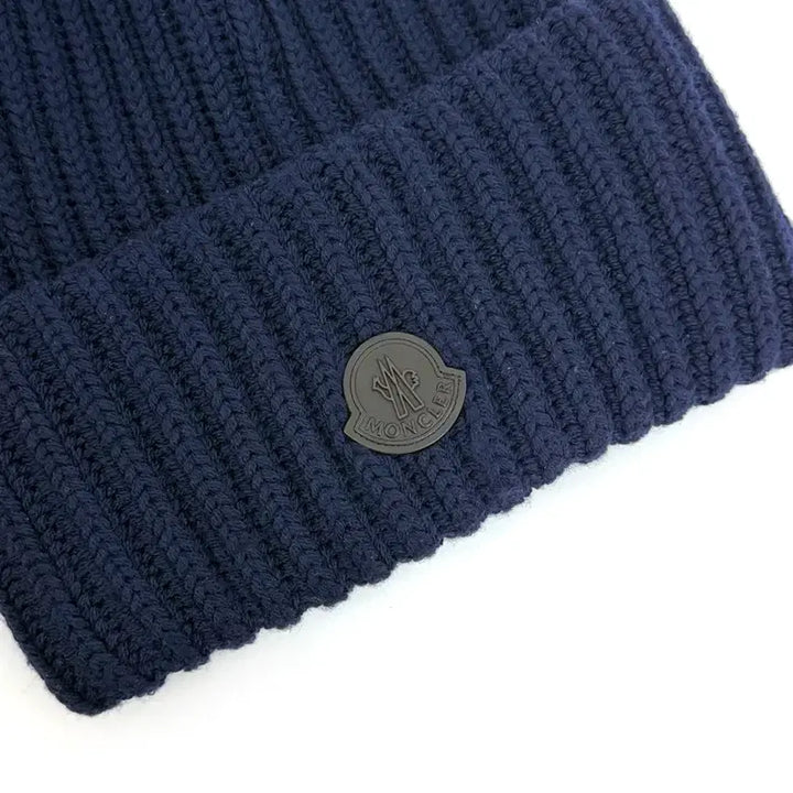 [BUNJANG] Moncler Berretto Beanie Blue / 몽클레어 베레토 비니 블루 G0UXJ4Q0
