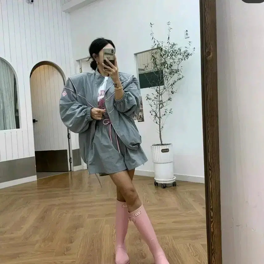 [BUNJANG] BELLE201 Endorphin Anorak Set / 벨201 엔돌핀 아노락세트