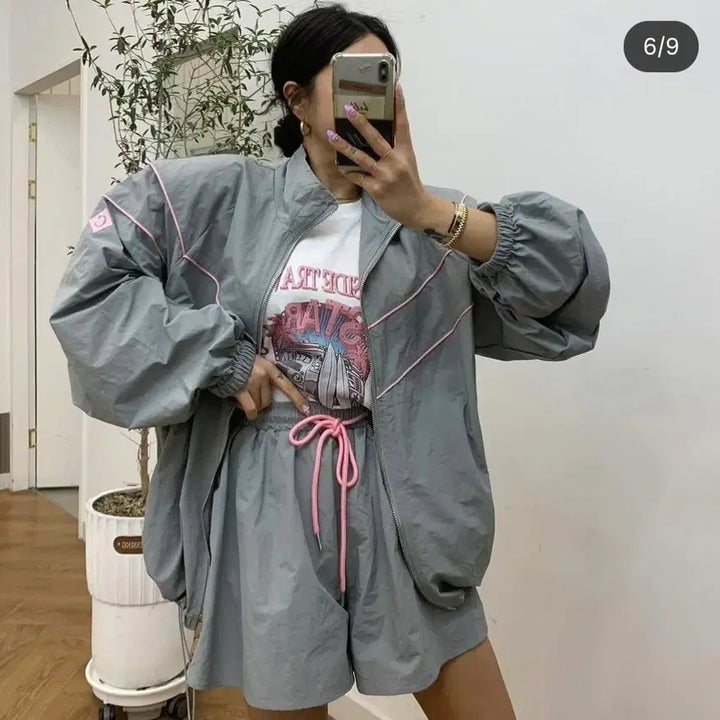 [BUNJANG] BELLE201 Endorphin Anorak Set / 벨201 엔돌핀 아노락세트