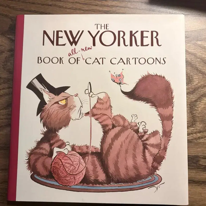 [BUNJANG] Cat Cartoon Book / 더뉴오커 잡지에 실린 고양이 카툰 그림책