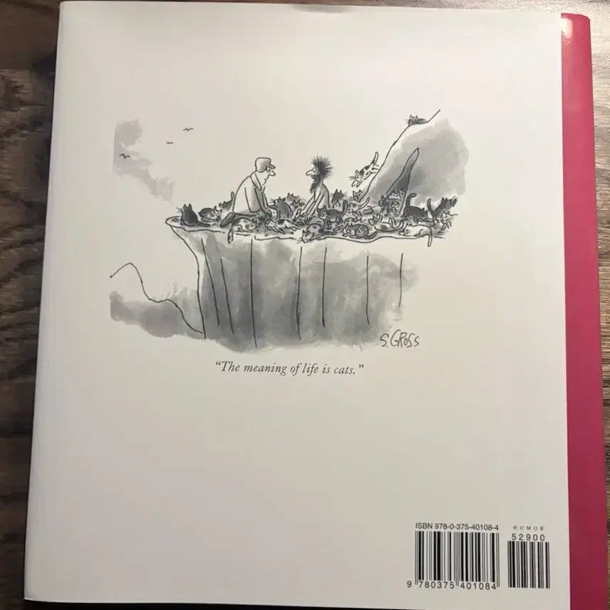 [BUNJANG] Cat Cartoon Book / 더뉴오커 잡지에 실린 고양이 카툰 그림책