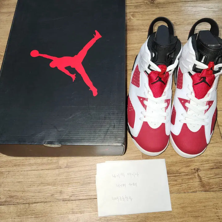 [BUNJANG] Jordan 6 Retro Carmine 2014 Sneakers / 조던 6 레트로 카마인 2014