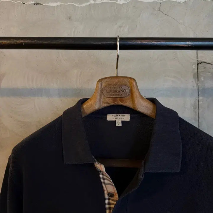 [BUNJANG] Burberry Long Sleeve PK T-Shirt (Men's) / 버버리 pk 긴팔티셔츠 남성100-105