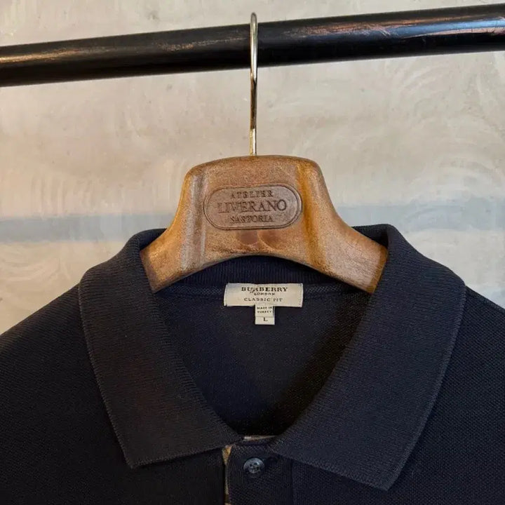 [BUNJANG] Burberry Long Sleeve PK T-Shirt (Men's) / 버버리 pk 긴팔티셔츠 남성100-105