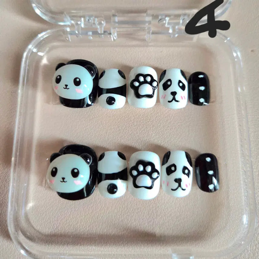 [BUNJANG] Handmade Character Nail Tips Set / 1번 이벤트) 5+1 핸드메이드 캐릭터 수제 네일팁 구경오세요