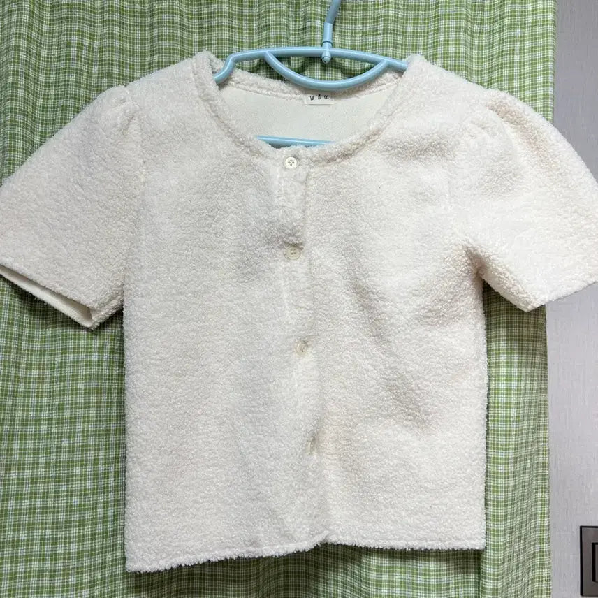 [BUNJANG] Unspecified Group Ivory Boucle Cardigan / 부클 가디건