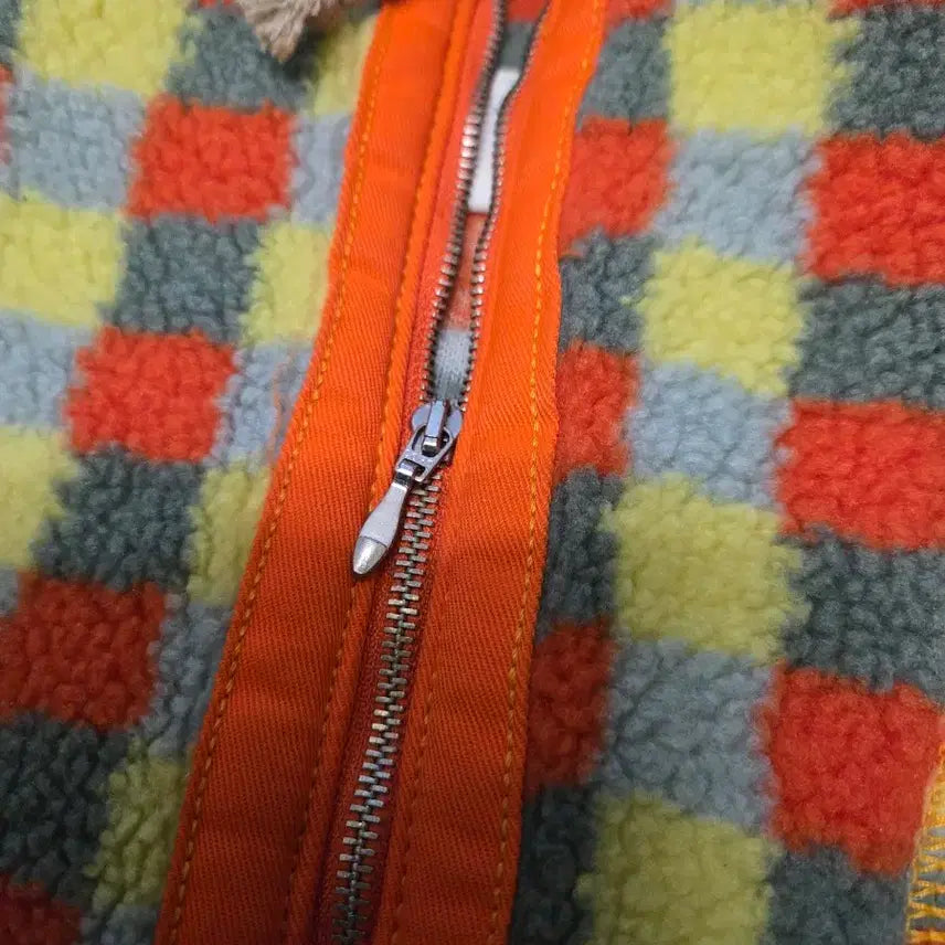 [BUNJANG] Oilily Unique Pattern Fleece Anorak Half Zip Up [M] / [Oilily] 오일릴리 유니크 패턴 아노락 후리스 하프 집업[M]