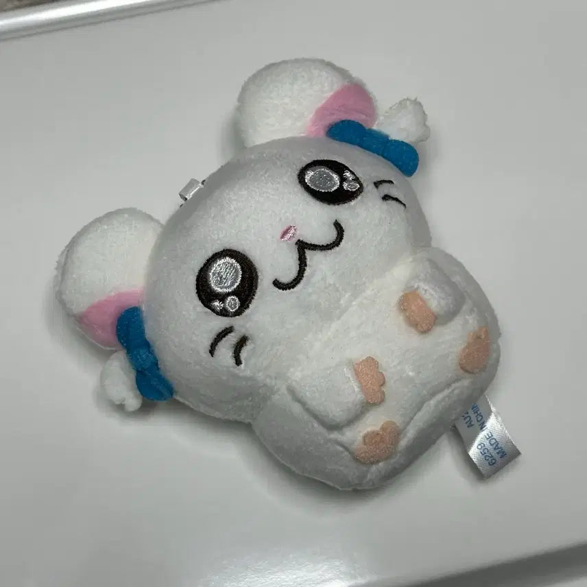 [BUNJANG] Hamster Doll Keyring (Ribbon/Hamster) / 햄토리 인형 키링 (리본/햄토리) 일괄