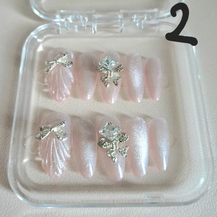 [BUNJANG] Handmade Character Nail Tips Set / 2번 핸드메이드 캐릭터 수제 네일팁 구경오세요