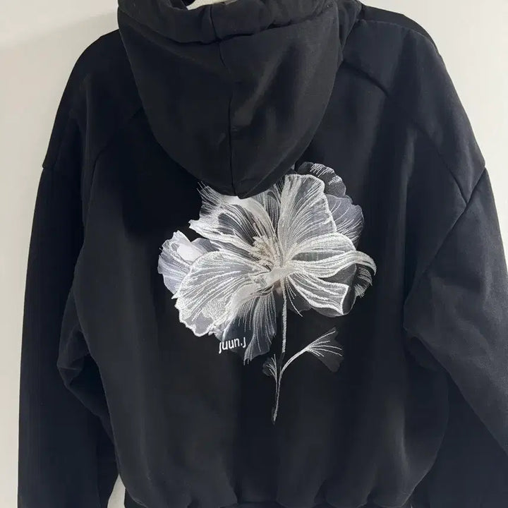 [BUNJANG] Jun Ji Black Hoodie / 준지 블랙 후드티 25fw