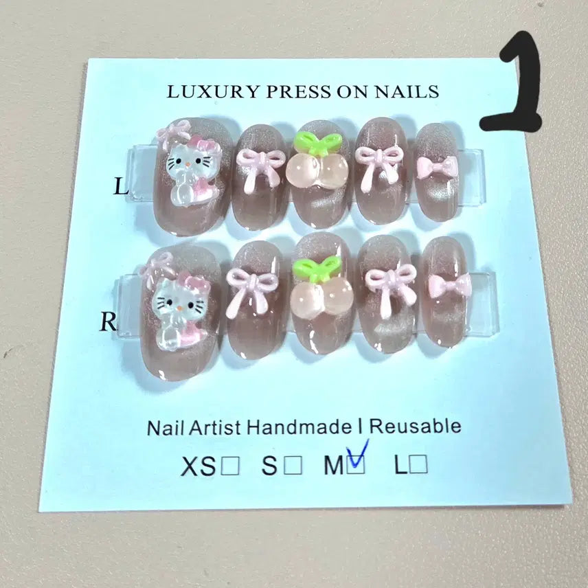 [BUNJANG] 5번 이벤트) 5+1 핸드메이드 캐릭터 수제 네일팁 구경오세요 / 5번 이벤트) 5+1 핸드메이드 캐릭터 수제 네일팁 구경오세요