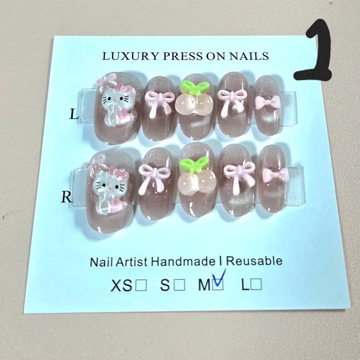 [BUNJANG] 5번 이벤트) 5+1 핸드메이드 캐릭터 수제 네일팁 구경오세요 / 5번 이벤트) 5+1 핸드메이드 캐릭터 수제 네일팁 구경오세요