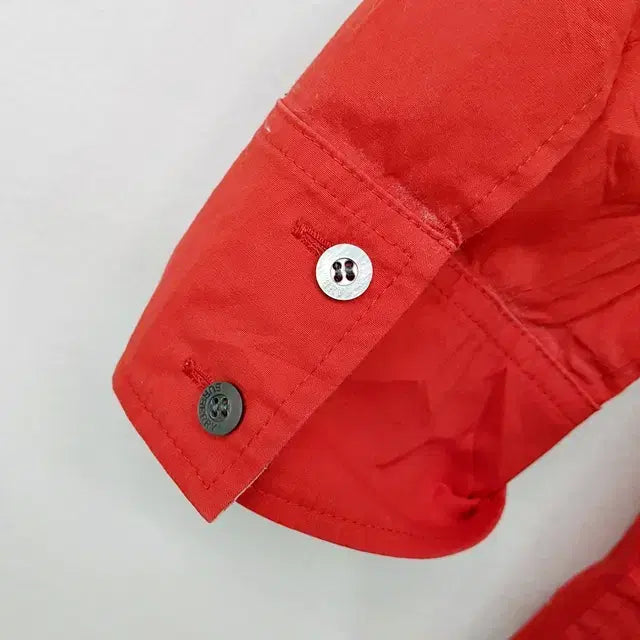 [BUNJANG] Burberry London Shirt Red M / BURBERRY 버버리 런던 스판 셔츠 레드