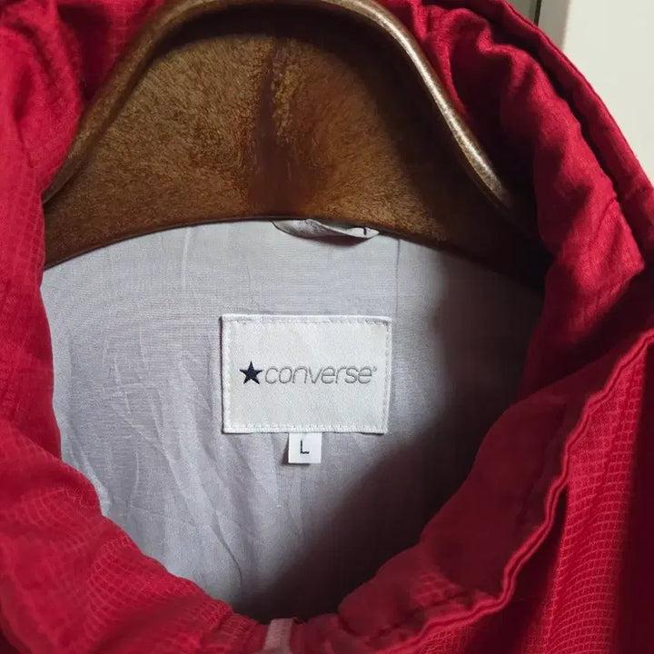 [BUNJANG] Converse Vintage Red Jacket / 빈티지 컨버스 점퍼 레드. L사이즈