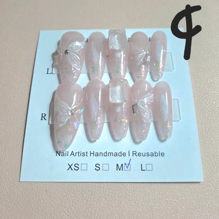 [BUNJANG] Handmade Character Nail Tips Set / 6번 이벤트) 5+1 핸드메이드 캐릭터 수제 네일팁 구경오세요