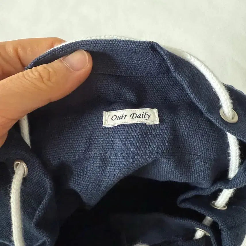 [BUNJANG] Ouir Daily Cotton Backpack / ouir daily 코튼 백팩