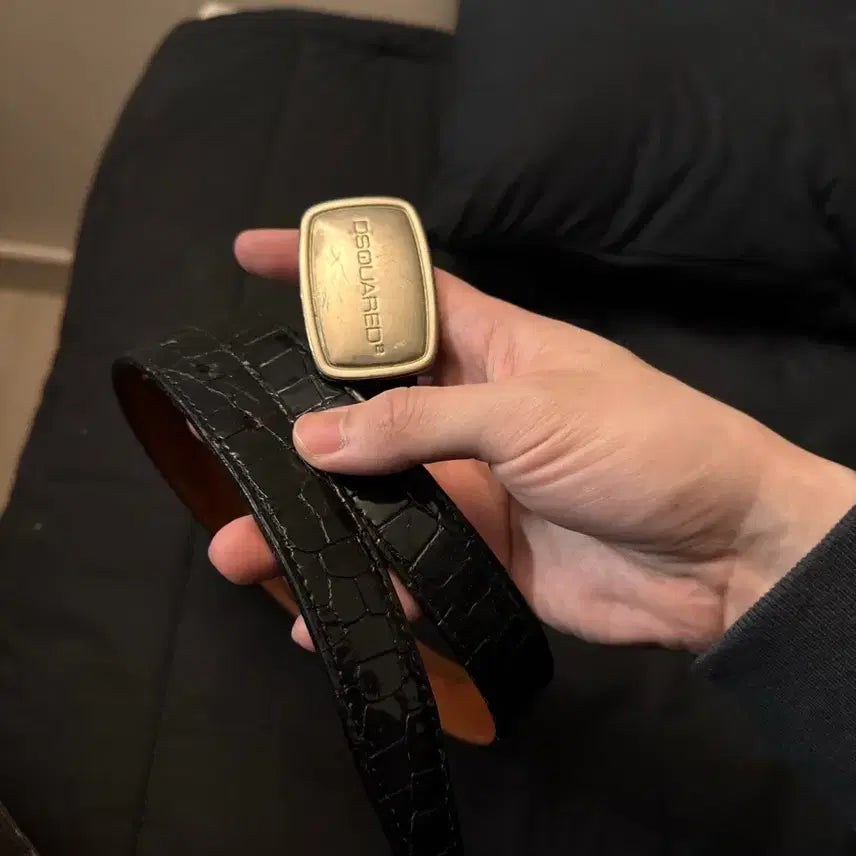 [BUNJANG] Dsquared2 Leather Belt / 디스퀘어드 레더 벨트